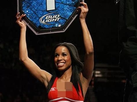 ufc ring girl nude|Chandella Powell Nude (23 Photos)